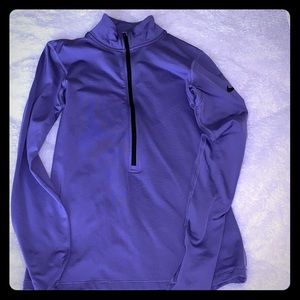 Nike Dri-Fit 1/2 zip.